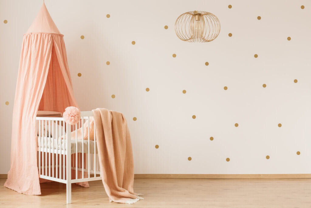 Kinderzimmer in Pastelltönen