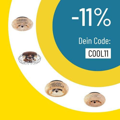 11% auf alle Ventilatoren