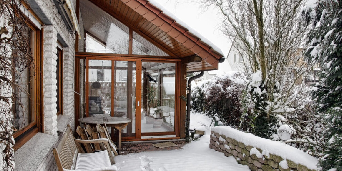 Beleuchtung für den Wintergarten