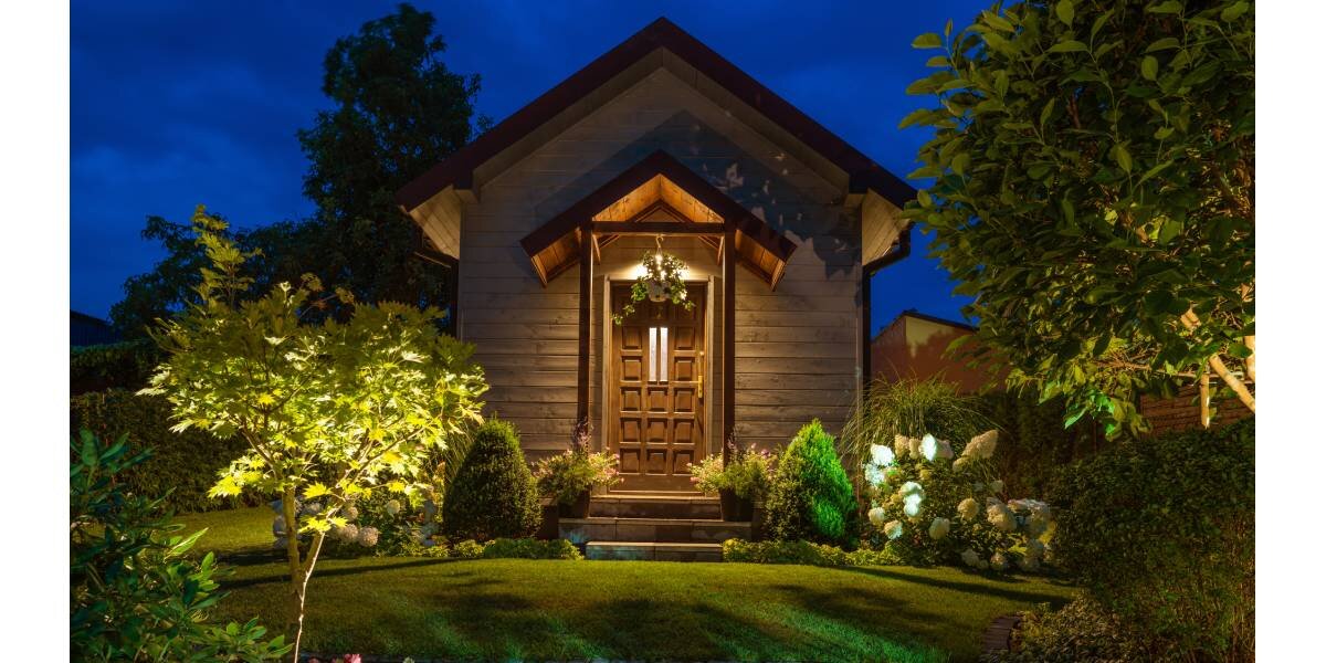 Beleuchtung fürs Gartenhaus: Innen- und Außenbeleuchtung 