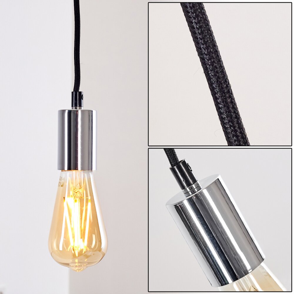 Tenna Hängeleuchte Chrom, 1-flammig main product photo
