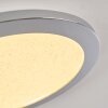 Fasola Deckenleuchte LED Nickel glänzend, 1-flammig