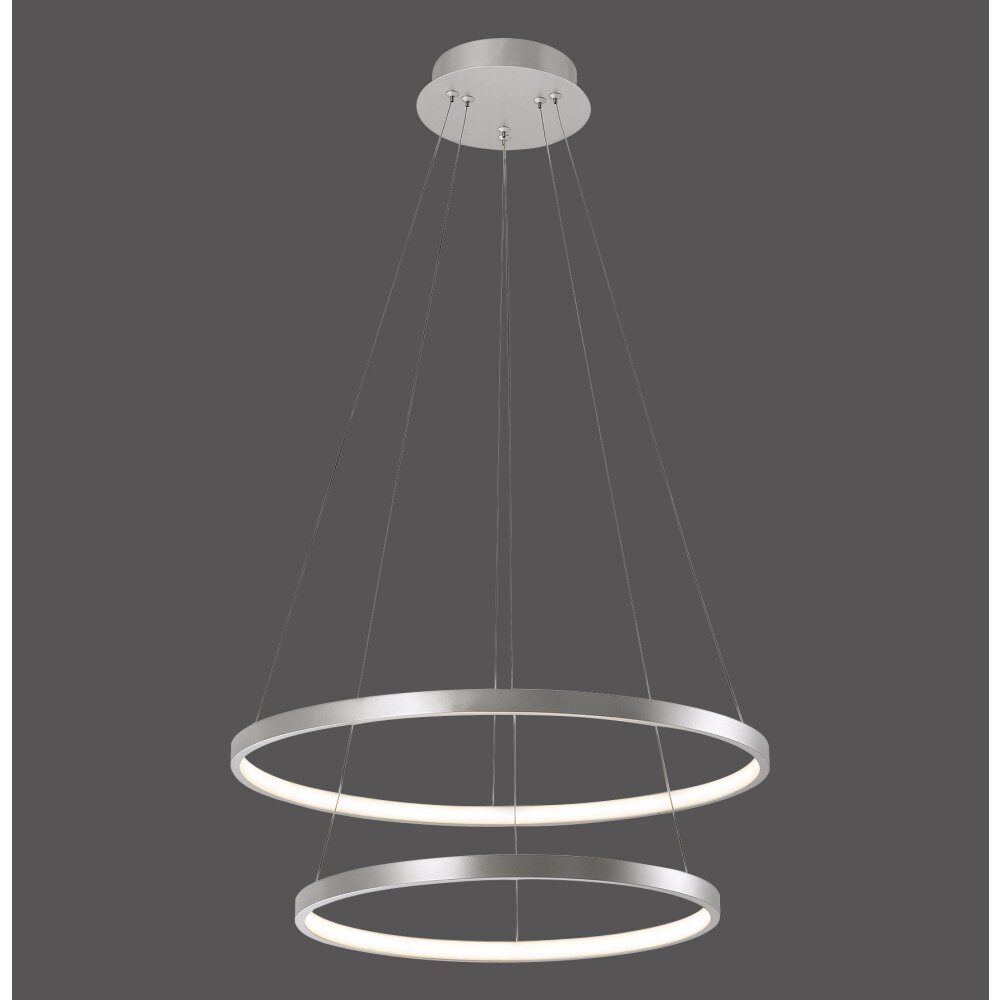 Leuchten Direkt CIRCLE Pendelleuchte LED Silber 11525-21