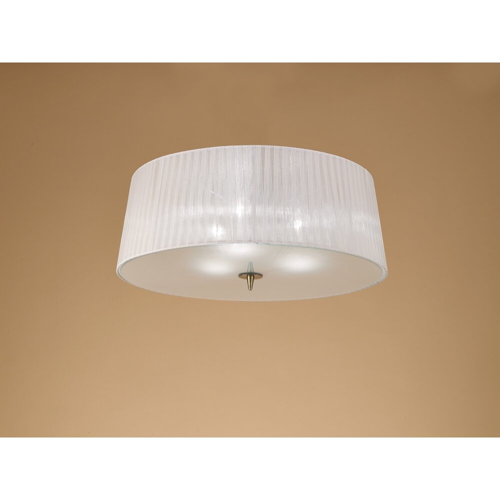 Mantra LOEWE Deckenleuchte Braun, 3-flammig main product photo