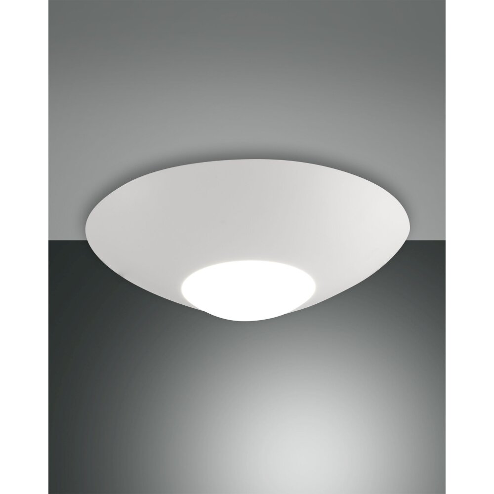 Fabas Luce Lizzy Deckenleuchte LED Weiß, 1-flammig main product photo