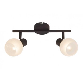 Brilliant Gabon Spotrohr Braun, 2-flammig