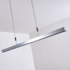 Airolo Pendelleuchte LED Chrom, Nickel-Matt, 3-flammig