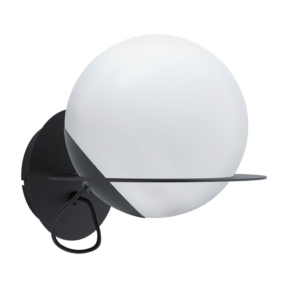 EGLO SABALETE Wandleuchte Schwarz, 1-flammig main product photo