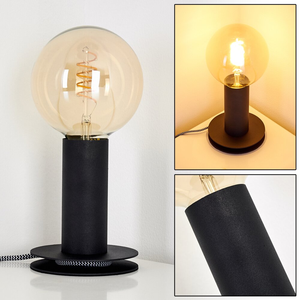 Kimstad Tischleuchte Schwarz, 1-flammig main product photo