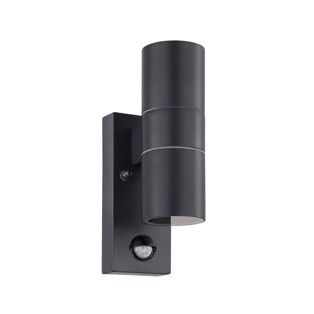 Eglo RIGA Aussenwandleuchte LED Anthrazit, 2-flammig, Bewegungsmelder main product photo