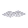 Paul Neuhaus Q-LINEA Deckenleuchte LED Nickel-Matt, 8-flammig, Fernbedienung