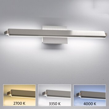 Fischer & Honsel Pare TW Wandleuchte LED Nickel glänzend, 1-flammig, Farbwechsler