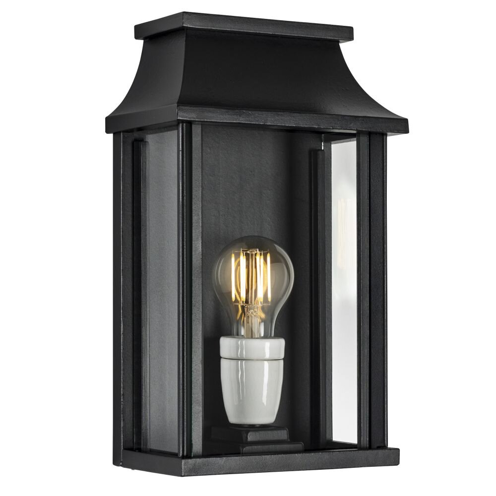 KS Verlichting Goteborg Wandleuchte Schwarz, 1-flammig main product photo