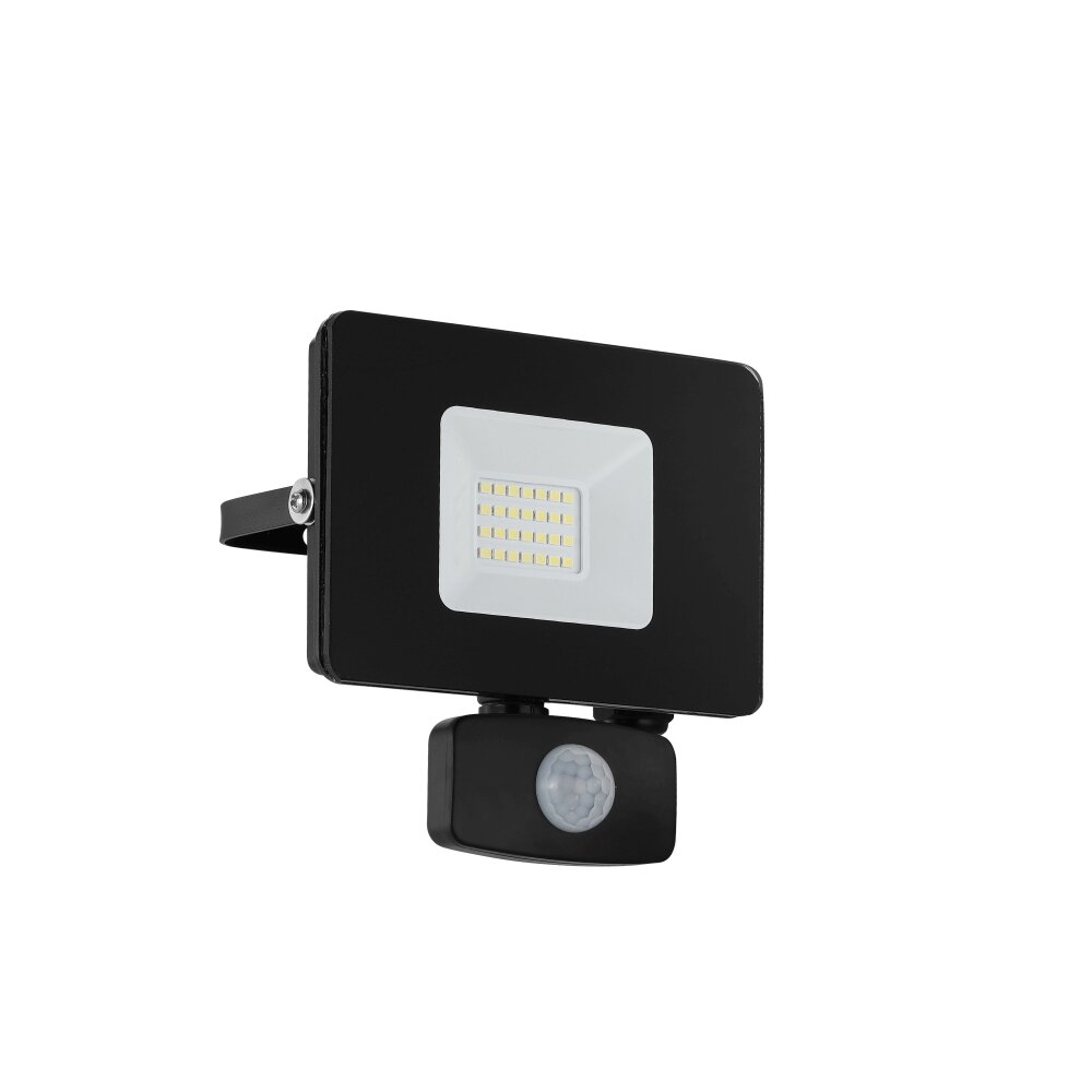Eglo FAEDO Außenwandleuchte LED Schwarz, 1-flammig, Bewegungsmelder main product photo