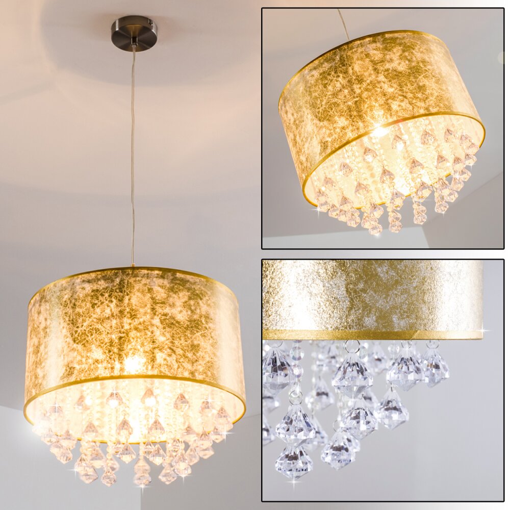 Kunes Hängeleuchte Nickel-Matt, 1-flammig main product photo
