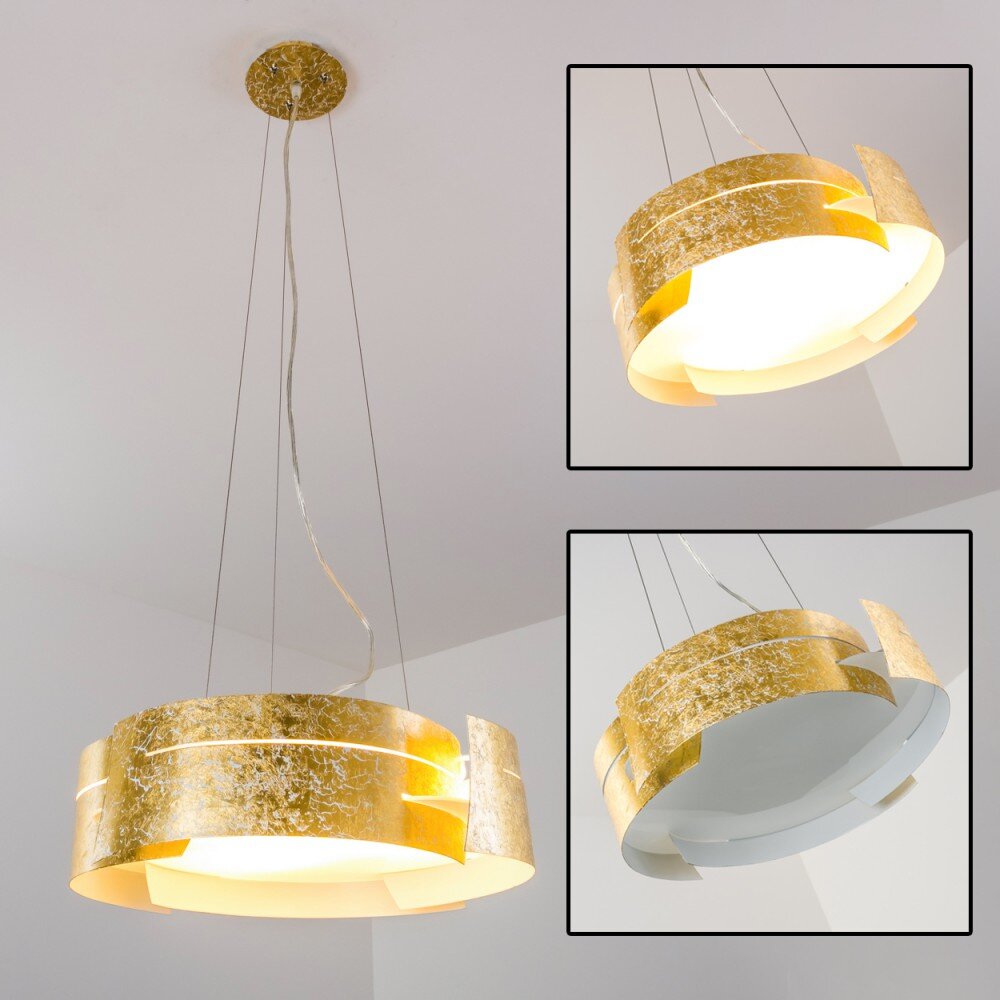 Novara Hängeleuchte Gold, 3-flammig main product photo