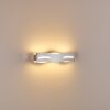 Nagold Wandleuchte LED Chrom, Nickel-Matt, 1-flammig