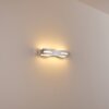 Nagold Wandleuchte LED Chrom, Nickel-Matt, 1-flammig