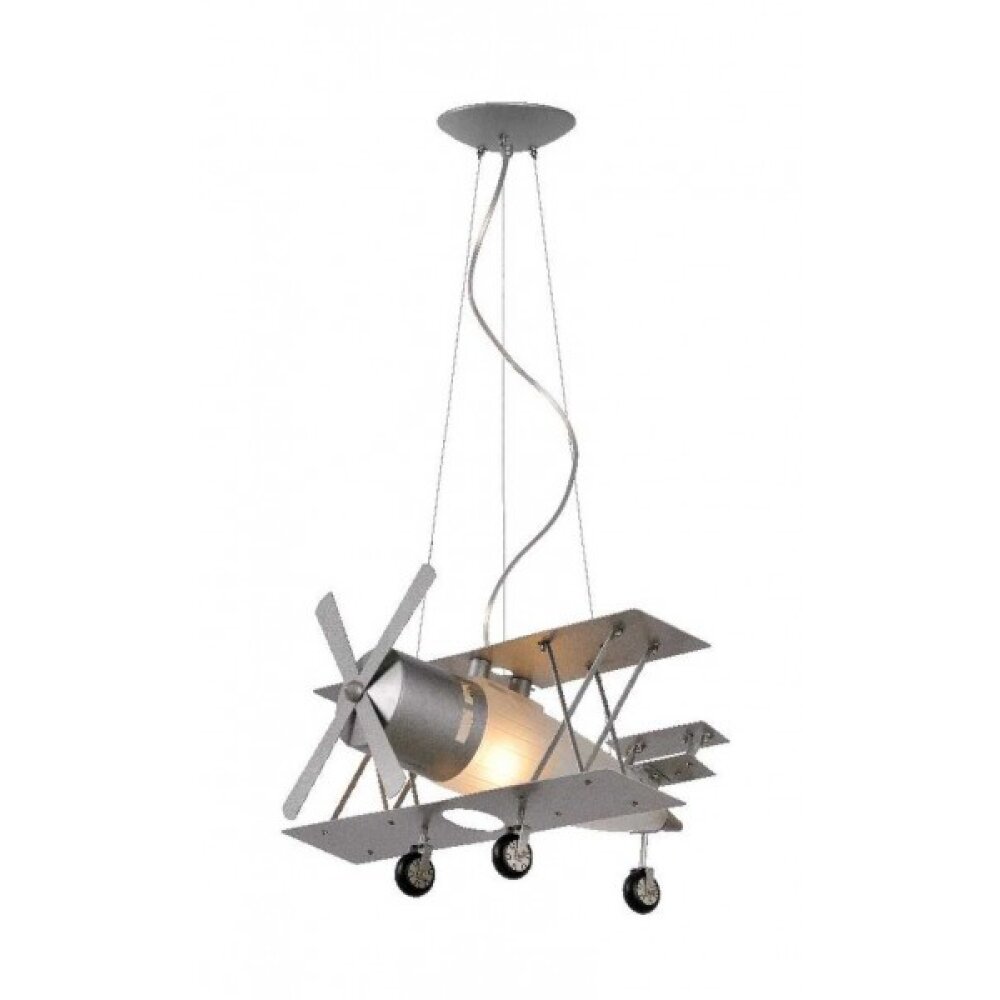 Lucide FOCKER Hängeleuchte Grau, 1-flammig main product photo