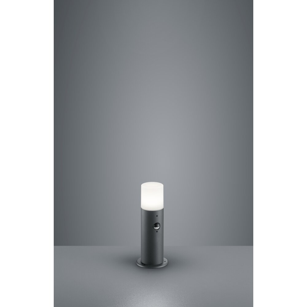 Trio Leuchten HOOSIC Sockelleuchte Anthrazit, 1-flammig, Bewegungsmelder main product photo