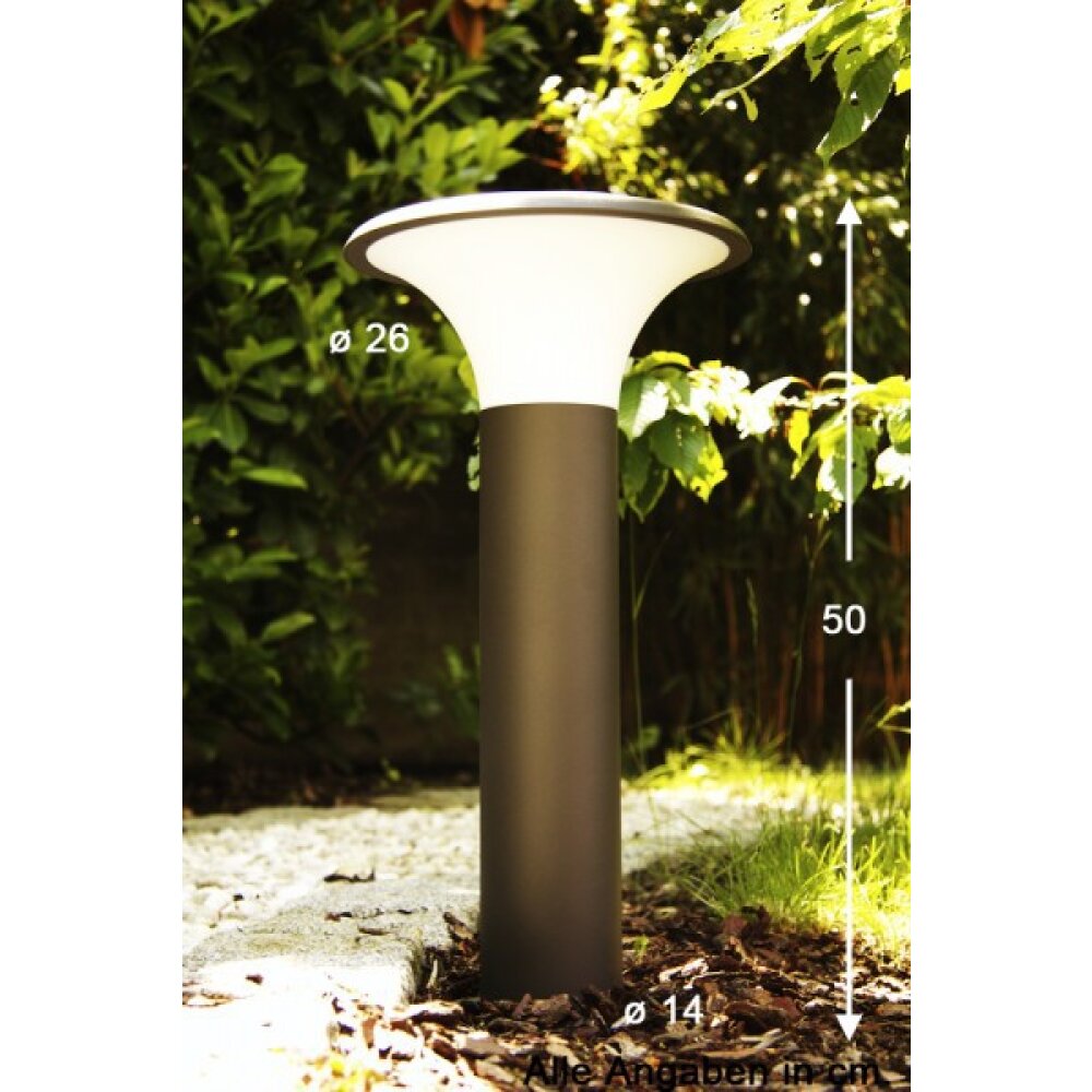 Trio Leuchten KONGO Außenstehleuchte Schwarz, 1-flammig main product photo