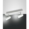 Fabas Luce Spotty Deckenleuchte LED Weiß, 2-flammig
