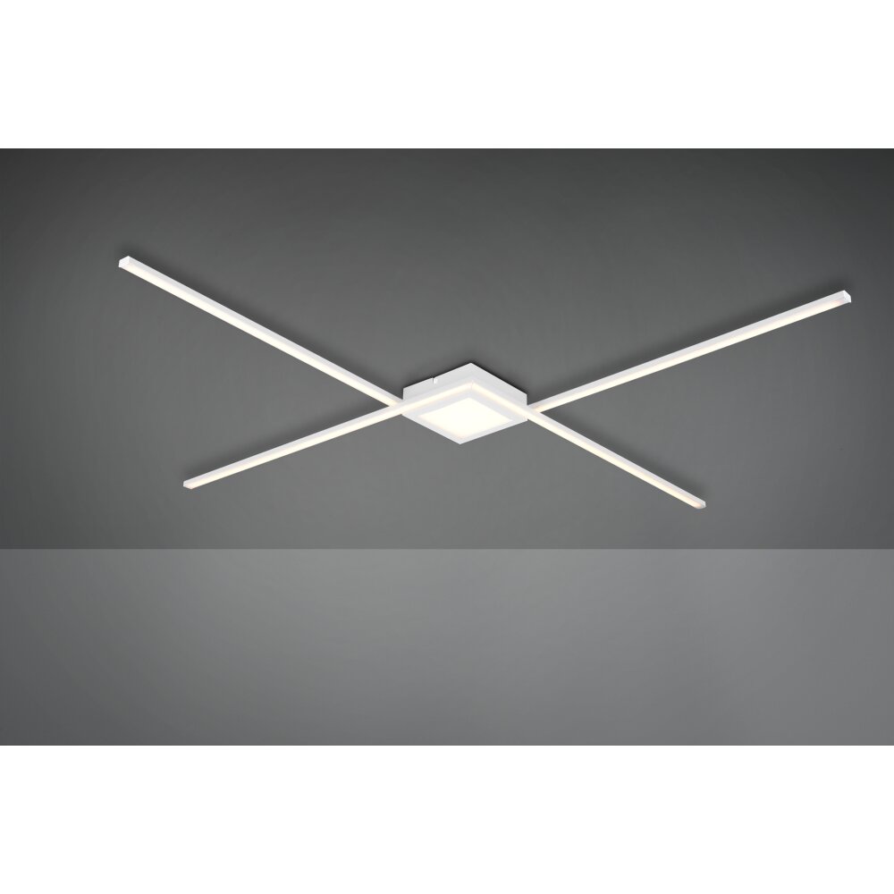 Trio Leuchten Oxford Deckenleuchte LED Weiß, 1-flammig main product photo