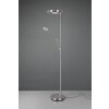 Trio Barrie Deckenfluter LED Nickel-Matt, 2-flammig