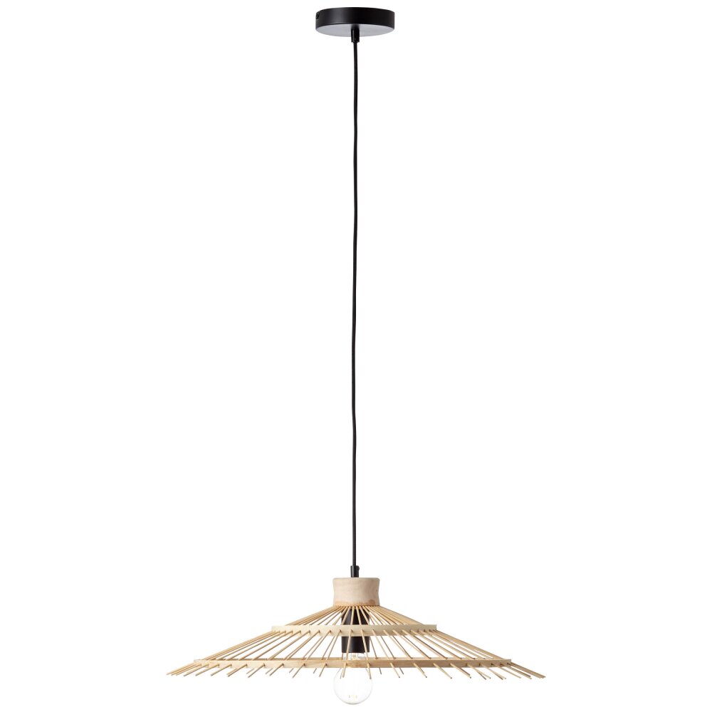 Brilliant Pirae Pendelleuchte Braun, Schwarz, 1-flammig main product photo
