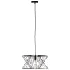 Brilliant George Town Pendelleuchte Schwarz, 1-flammig
