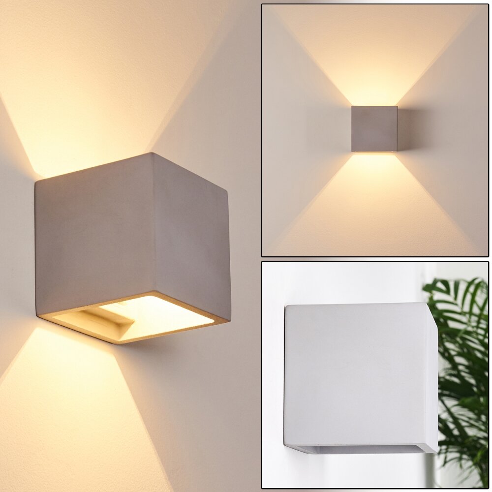 Braslo Wandleuchte Grau, 1-flammig main product photo
