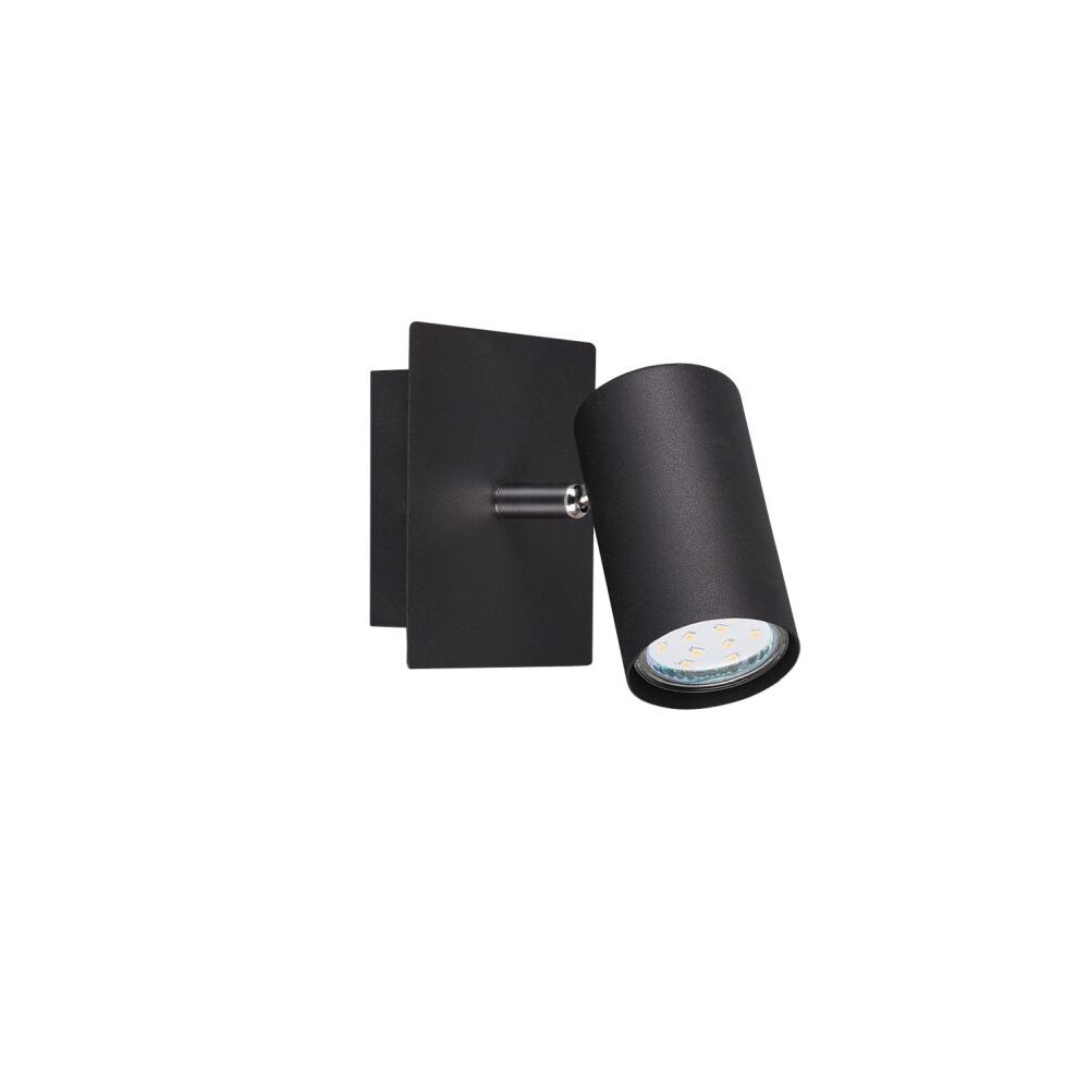 Trio Leuchten MARLEY Strahler Schwarz, 1-flammig main product photo