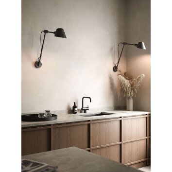 Design For The People by Nordlux STAY Wandleuchte Schwarz 2020455003 | Tischlampen