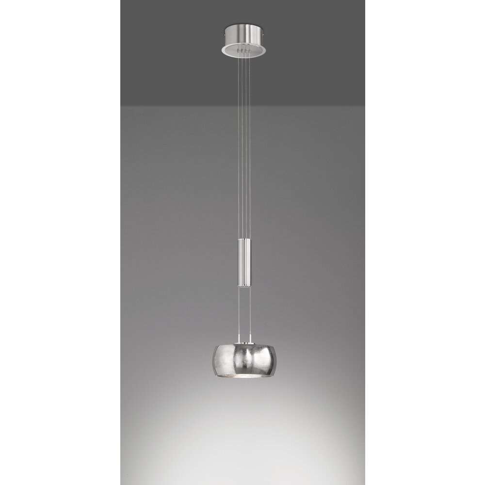 60207 Colette Honsel Nickel-Matt & Pendelleuchte Fischer LED