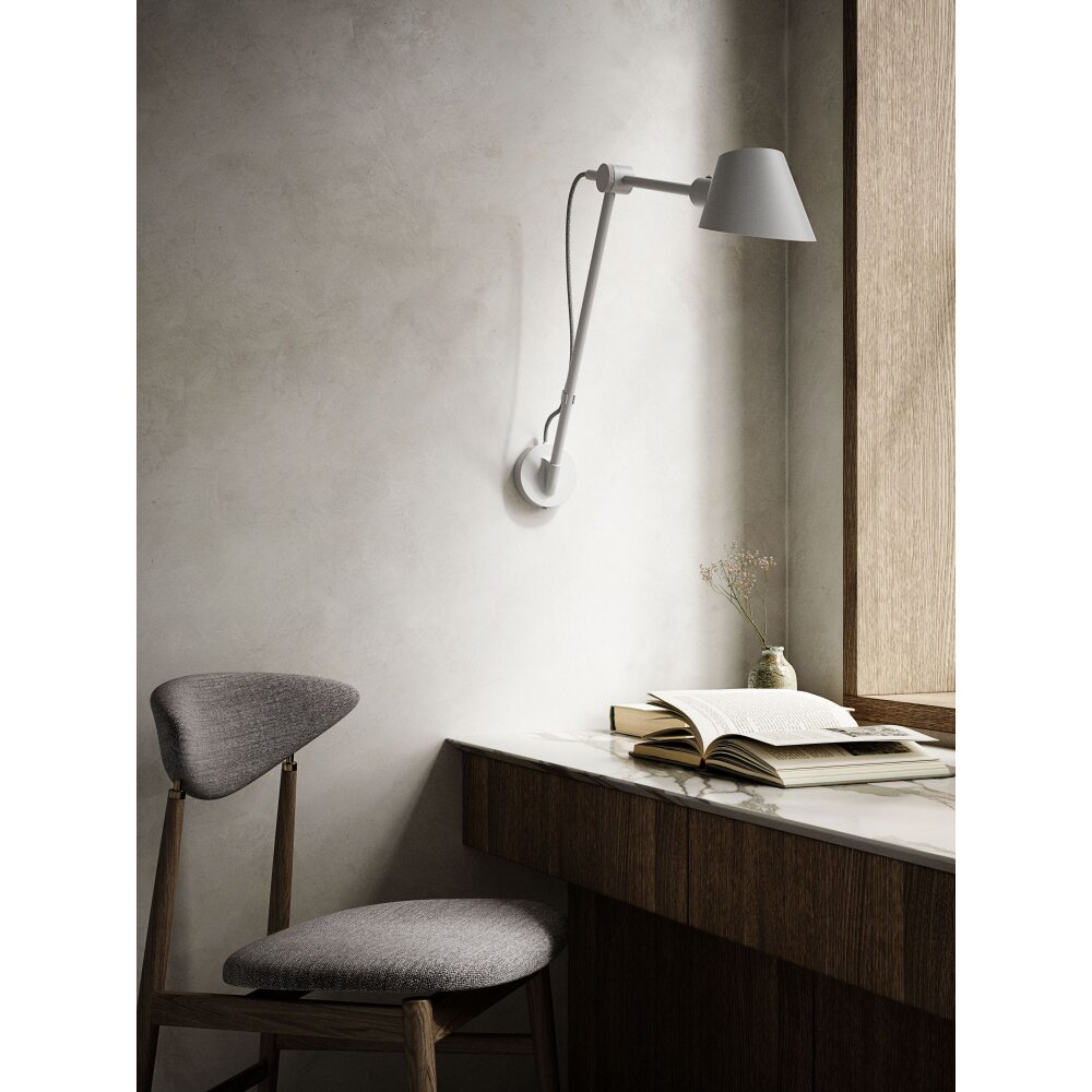 Design For The People by Nordlux STAY Wandleuchte Grau, 1-flammig main product photo