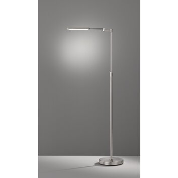 Trio Leuchten FILIGRAN Stehleuchte LED Nickel-Matt 420490107