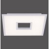 Leuchten Direkt RECESS Deckenpanel LED Weiß, 2-flammig, Fernbedienung, Farbwechsler
