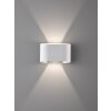 Fischer & Honsel Wall Wandleuchte LED Weiß, 2-flammig