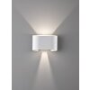 Fischer & Honsel Wall Wandleuchte LED Weiß, 2-flammig