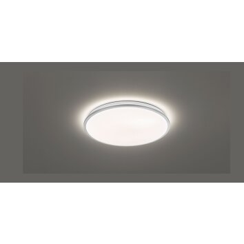 Fischer & Honsel Jaso Deckenleuchte LED Silber, 1-flammig