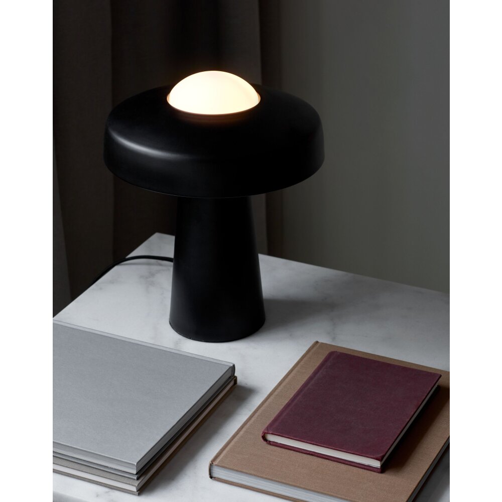 Nordlux TIME Tischleuchte Schwarz, 1-flammig main product photo