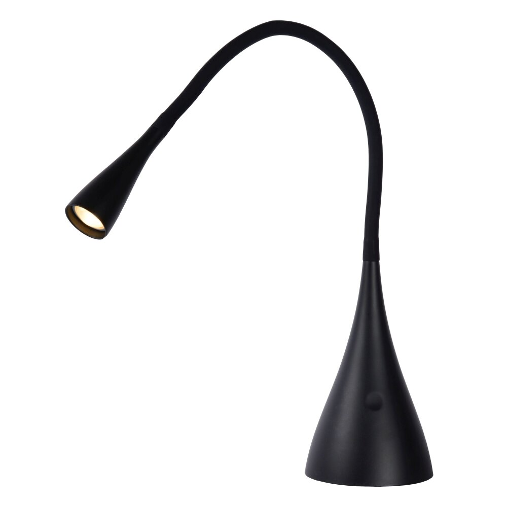 Lucide ZOZY Schreibtischlampe LED Schwarz, 1-flammig main product photo