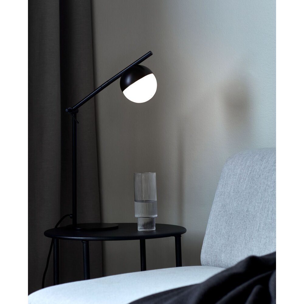 Nordlux CONTINA Tischleuchte Schwarz, 1-flammig main product photo