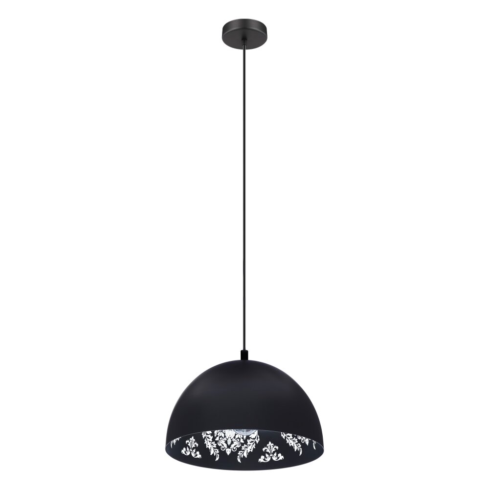 Eglo CONGRESBURY Hängeleuchte Schwarz, 1-flammig main product photo