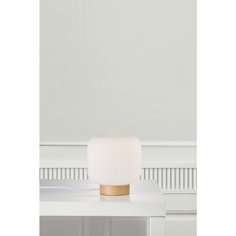 Nordlux MILFORD Tischleuchte Braun, 1-flammig main product photo
