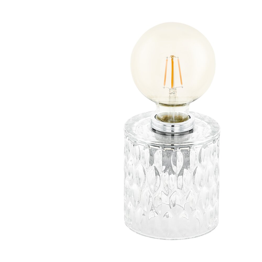 Eglo CERCAMAR Tischleuchte Transparent, Klar, 1-flammig main product photo
