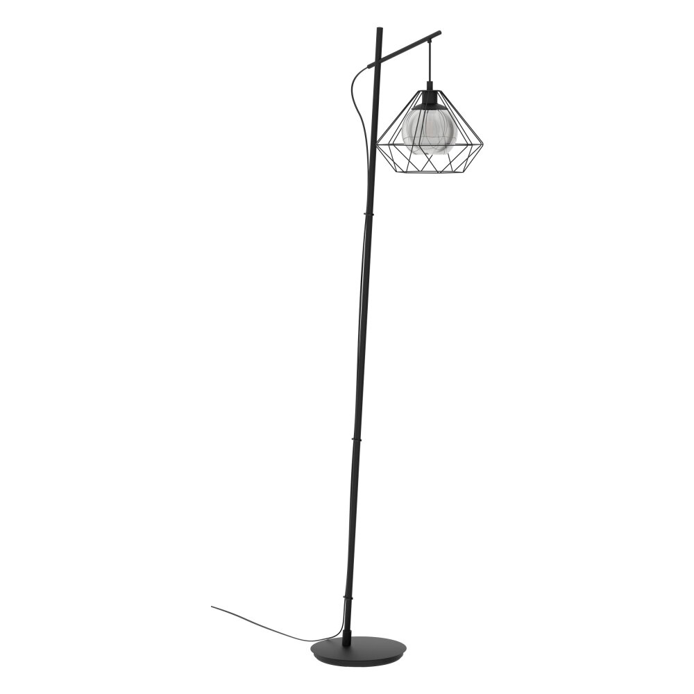Eglo VERNHAM Stehleuchte Schwarz, 1-flammig main product photo