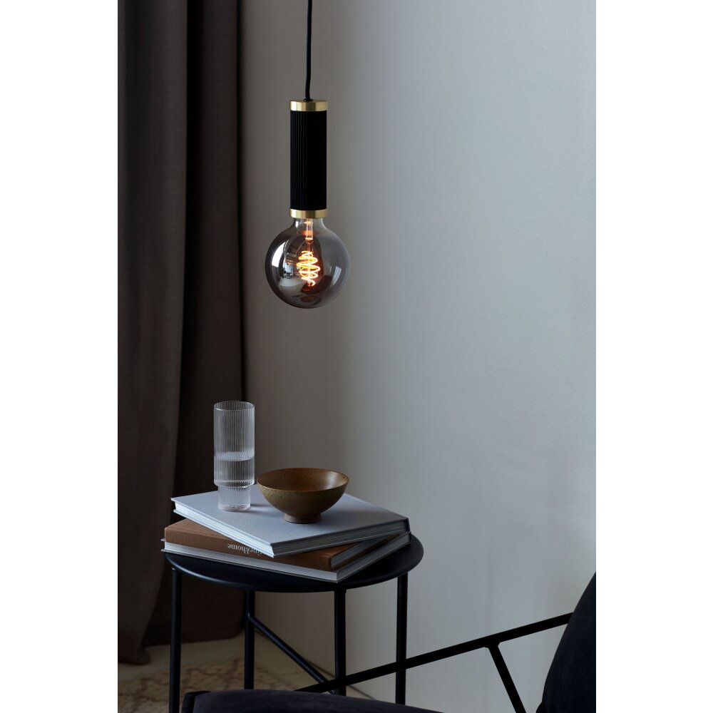 Nordlux GALLOWAY Hängeleuchte Messing, Schwarz, 1-flammig main product photo