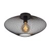 Lucide MESH Deckenleuchte Schwarz, 1-flammig