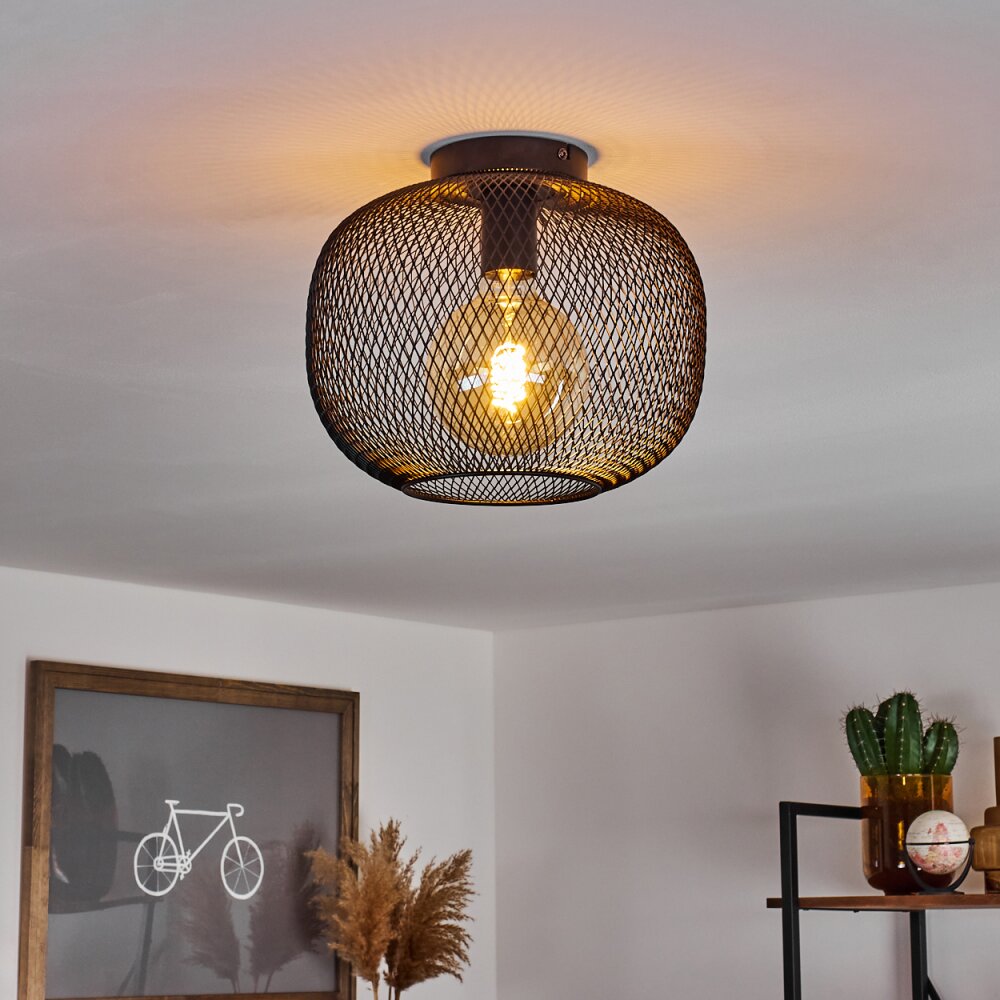 Moholm Deckenleuchte Schwarz, 1-flammig main product photo